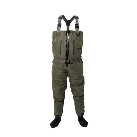 Snowbee STX2 Zip Front Breathable Stockingfoot Waders