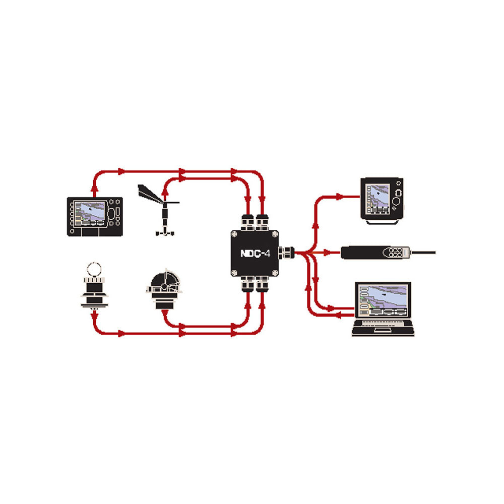 Actisense NDC-4-A NMEA 0183 Multiplexer