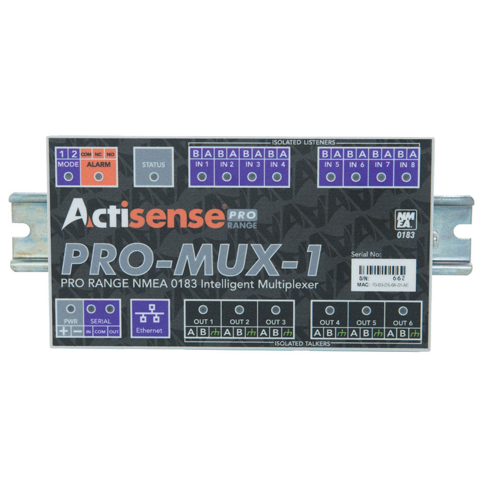 Actisense PRO-MUX-1 Professional NMEA 0183 Intelligent Multiplexer (screwless)