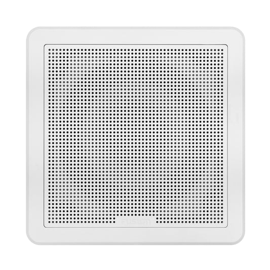 Fusion FM-S10SW 10" Flush Mount Square Marine Subwoofer 400W - White