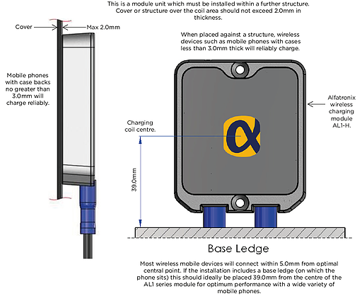 Alfatronix Wireless Integrated Charger Module