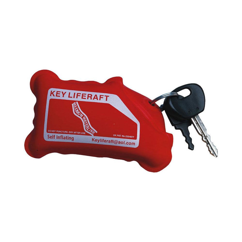 Aquamate Floating Key Liferaft Red