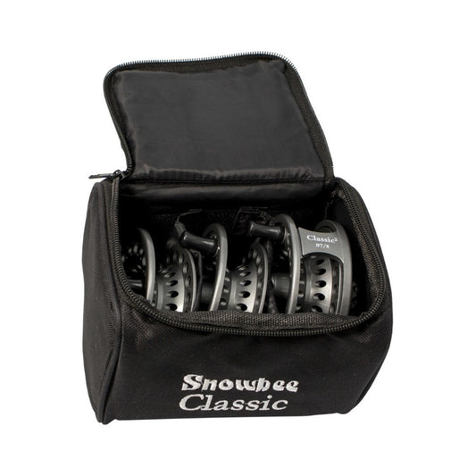 Snowbee Classic 2 Fly Reel Kits - #7/8 Reel & 2 Spare Spools with Case