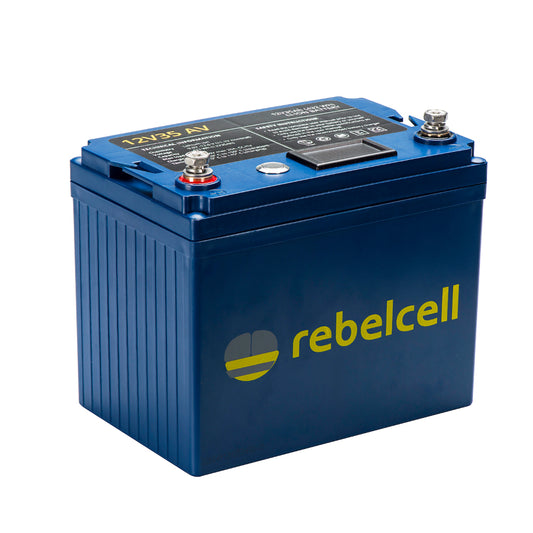 Rebelcell 12V35 AV Li-ion Battery - 12V 35A 432Wh