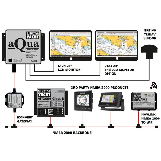 Digital Yacht S124 24" LCD Monitor