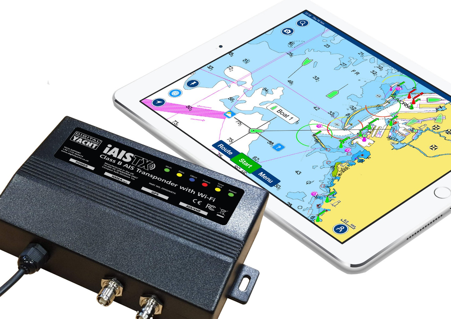 Digital Yacht iAISTX Class B Wireless Transponder