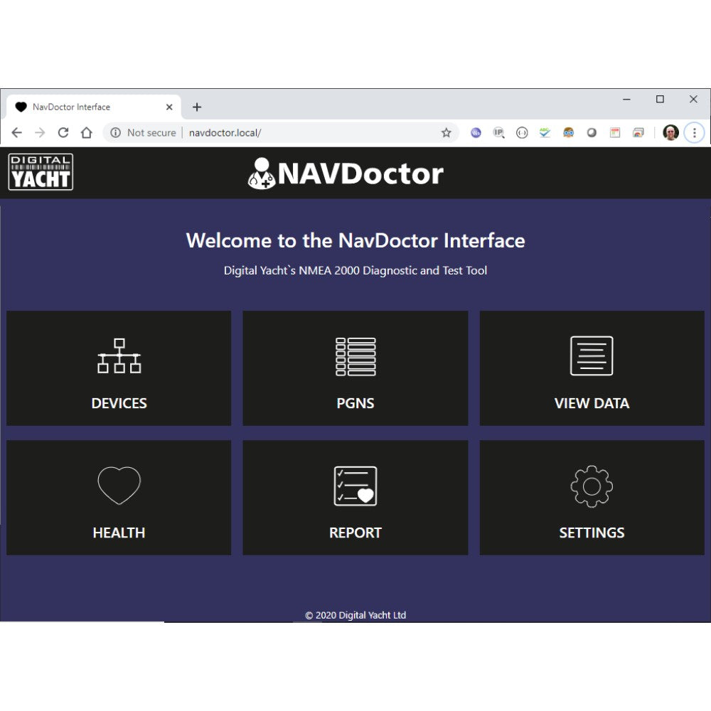 Digital Yacht Navdoctor NMEA200 Diagnostics Tool