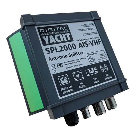 Digital Yacht SPL2000 VHF Antenna Splitter AIS Operation