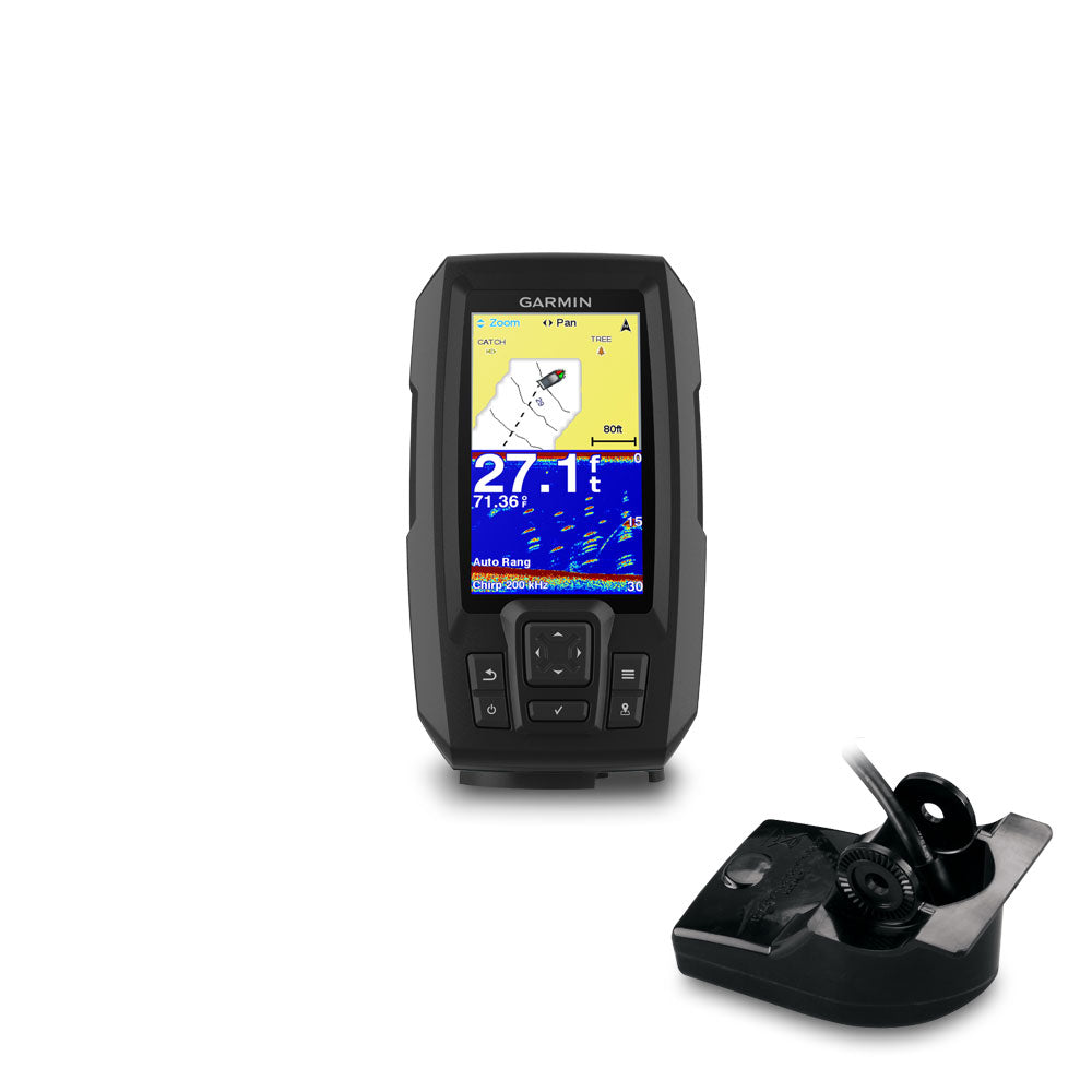 Garmin STRIKER Plus 4 Fishfinder & Dual Beam Transducer