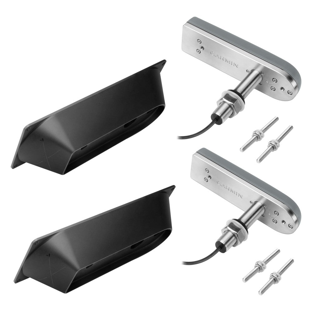 Garmin GT51M-THP Pair (Port & Starboard) Thru-Hull Transducers