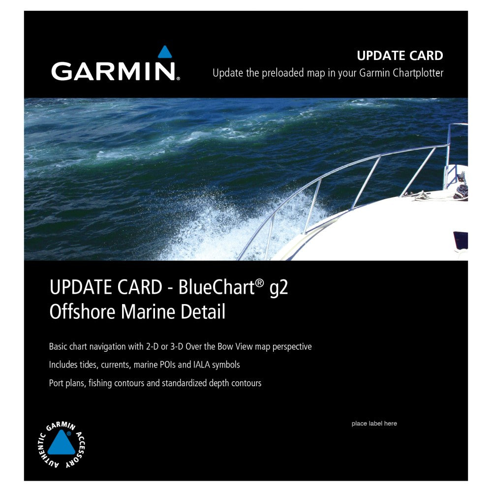 Garmin WorldWind Marine Detail - Update Card