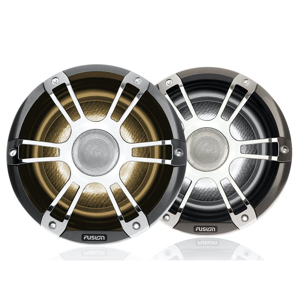 Fusion SG-FL772SPC 7.7" CRGBW LED Marine Speakers 280W - Sports Chrome