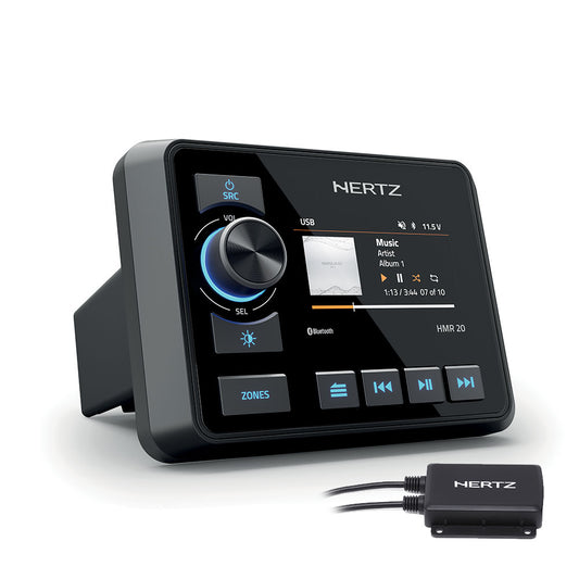 Hertz HMR 20D - IP66 Marine Stereo with Bluetooth and DAB+ Module