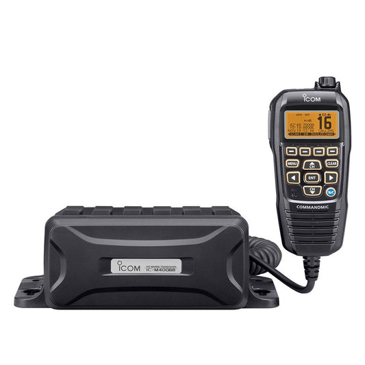 Icom M400BBE Black Box VHF/DSC with HM195G Command Mic & GPS Antenna