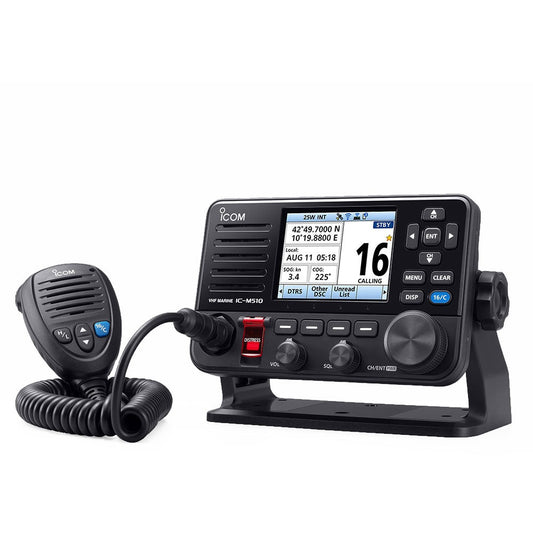 Icom IC-M510 Marine VHF DSC Radio with Smartphone Control