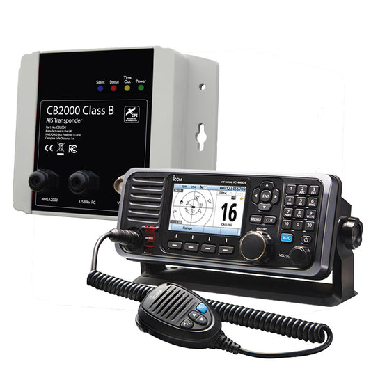 ICOM M605 VHF with CB2000 AIS & NMEA 2000 Starter Kit