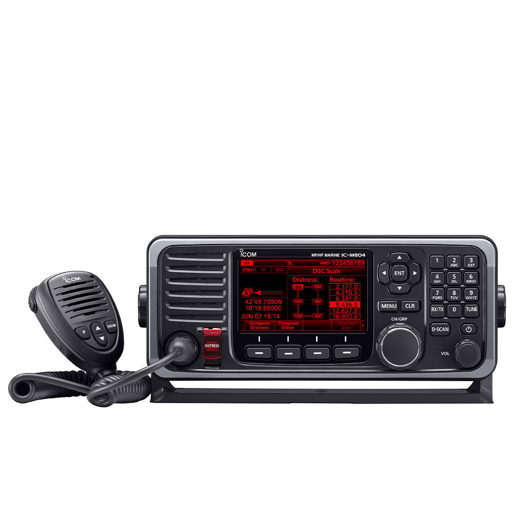 Icom IC-M804 MF/HF Marine SSB Transceiver - 24V