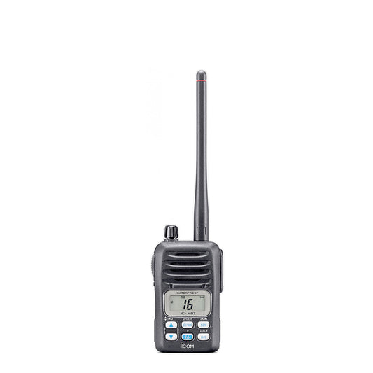 ICOM M87 Compact Waterproof VHF Marine/PBR Handheld Radio ATEX Version