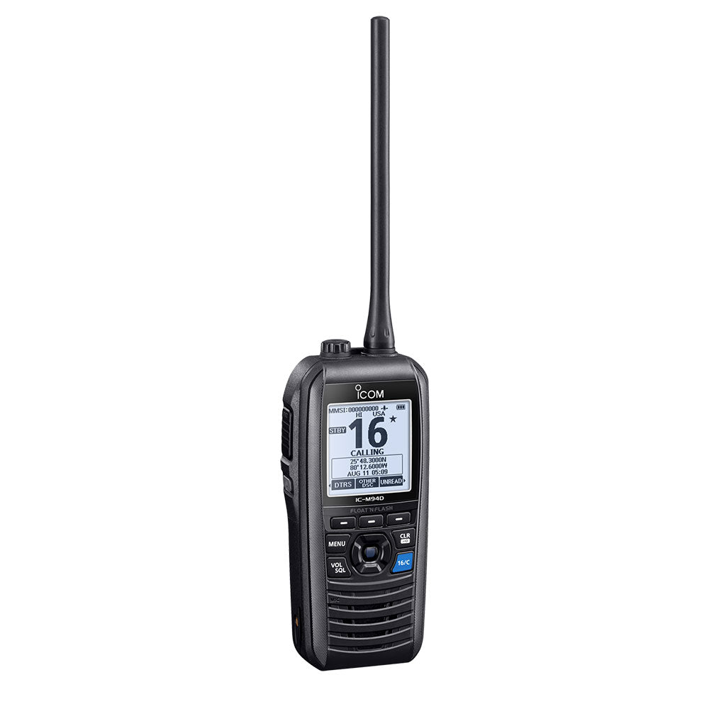 ICOM IC-M94D Euro Buoyant Handheld Marine VHF with DSC & AIS