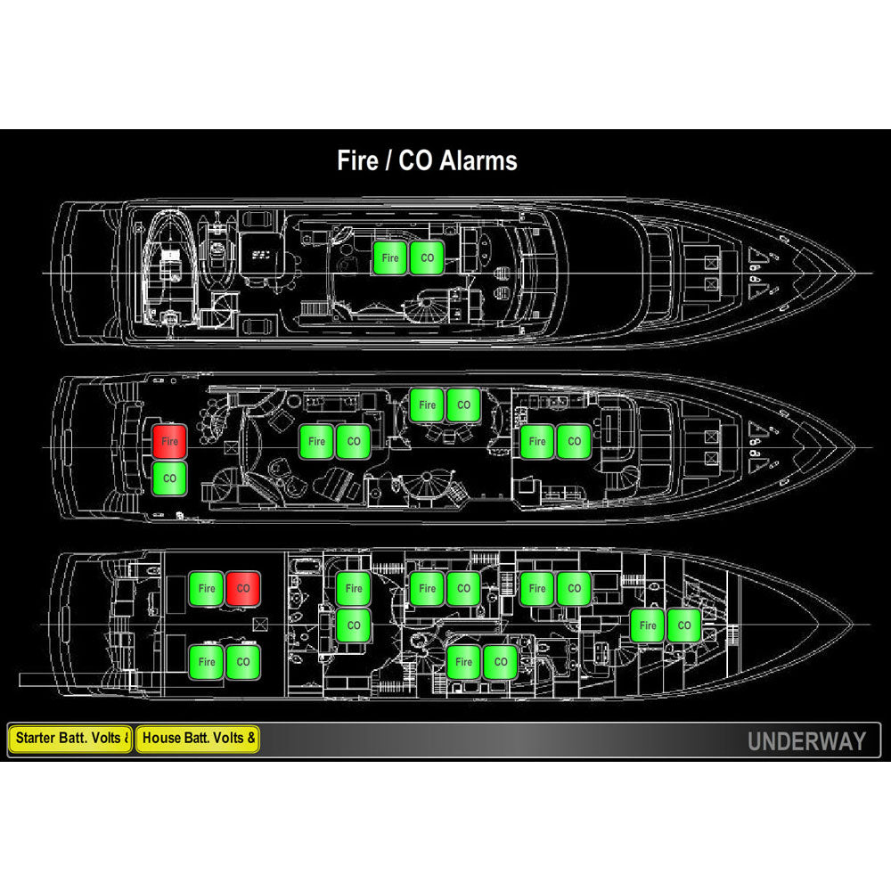 Maretron Vessel Monitoring and Control Software for PC NMEA 2000