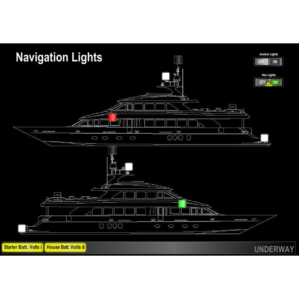 Maretron Vessel Monitoring and Control Software for PC NMEA 2000