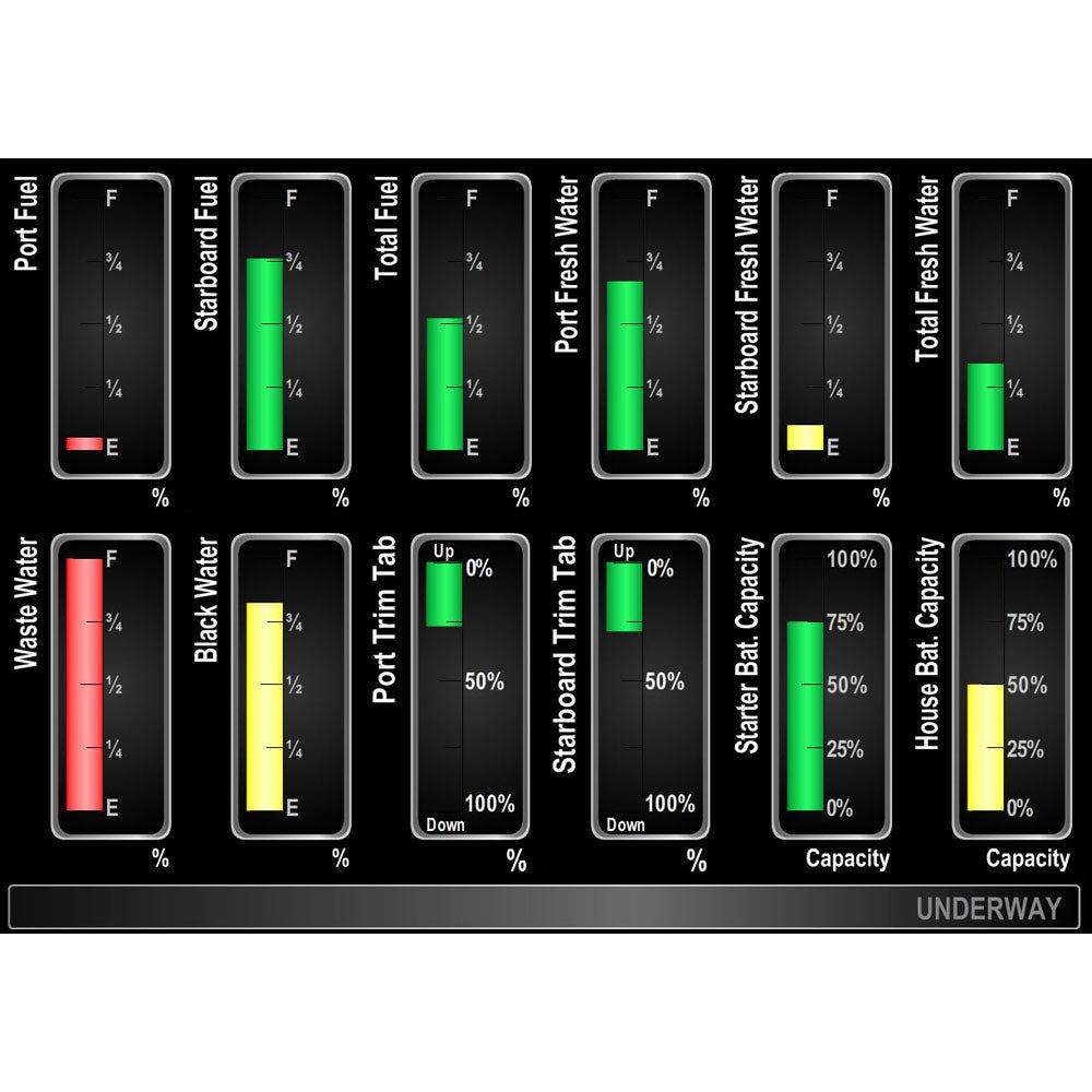 Maretron Vessel Monitoring and Control Software for PC NMEA 2000