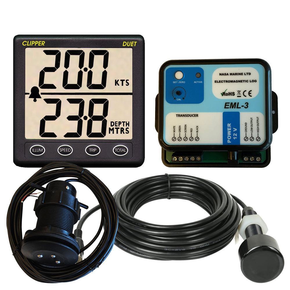 Nasa Electromagnetic 3 Log & Data Box with Clipper Duet