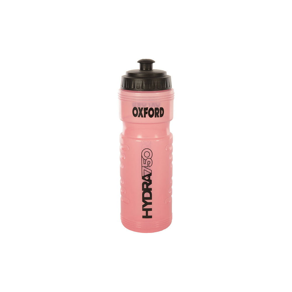 Oxford Black Water Bottle-Pink