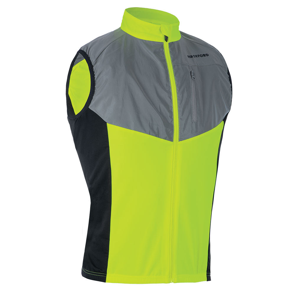 Oxford Endeavour Gilet - Fluorescent Yellow - L