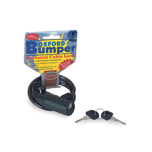 Oxford Bumper Cable Lock-Black