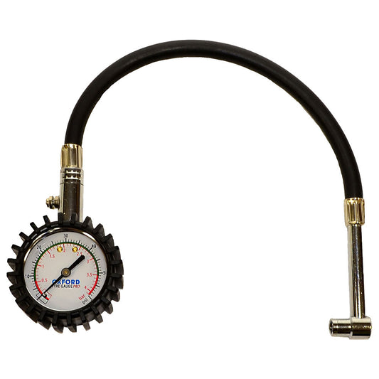 Oxford Tyre Gauge Pro (dial type)0-60psi