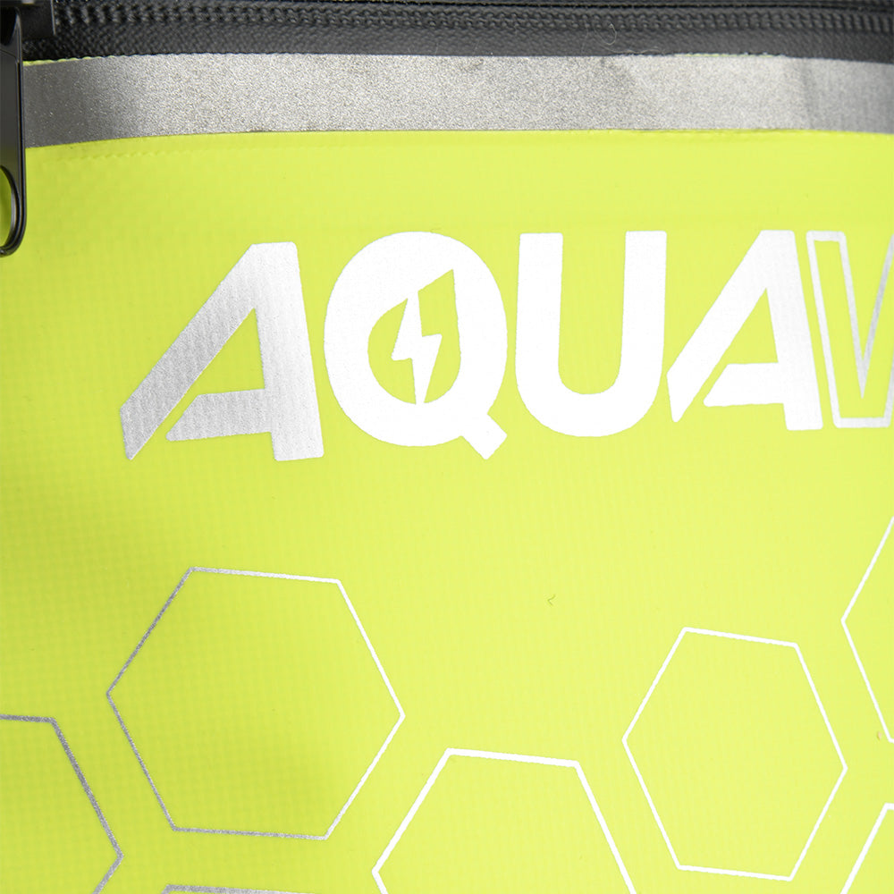 Oxford Aqua V 12 Backpack Yellow Hexagons