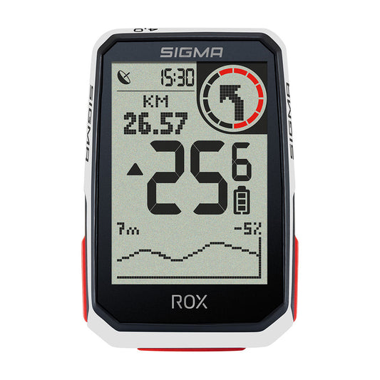 Sigma ROX 4.0 GPS Cycle Computer Sensor Set - White