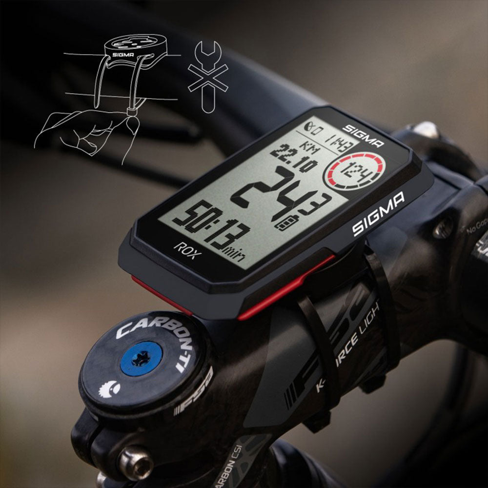 Sigma ROX 4.0 GPS Cycle Computer - Black