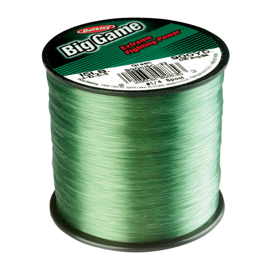 Berkley Mono Big Game Line-Green - 900yds - 15lb