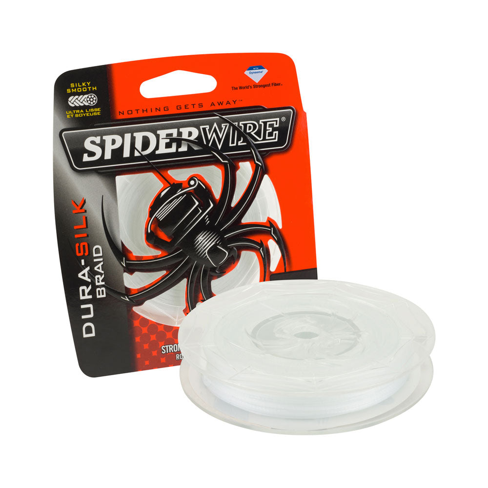 Spiderwire Dura Silk Braid White Fishing Line-240 m-80lbs