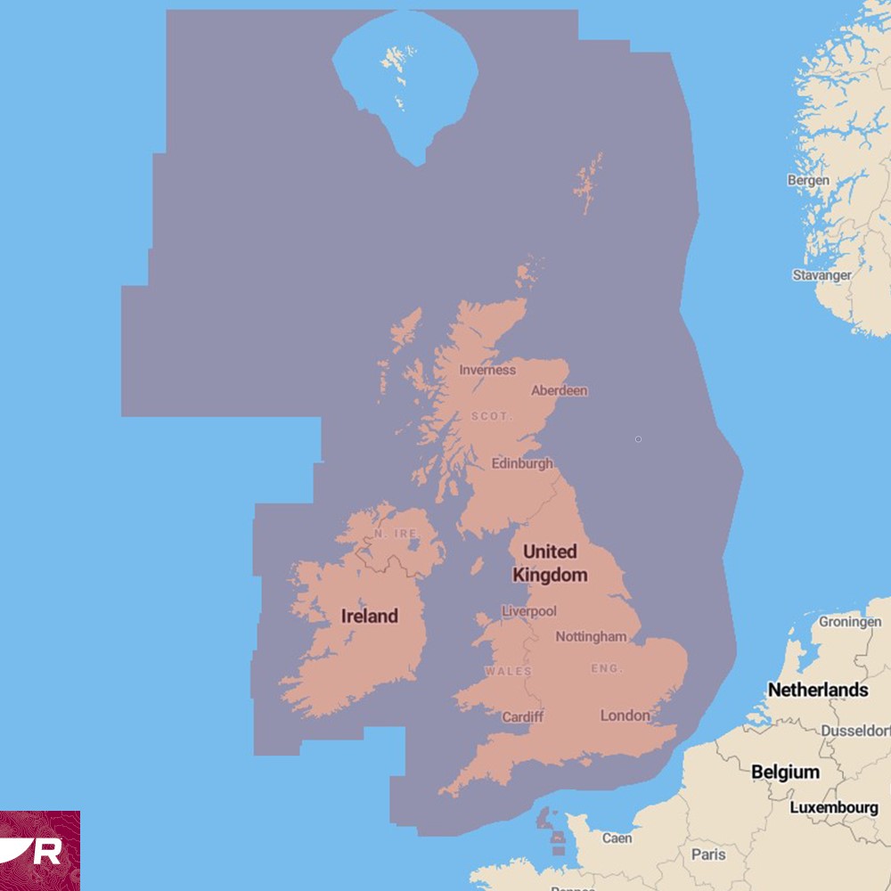 Raymarine Lighthouse Chart: R70794-IGB - UK & Ireland - SD-Card