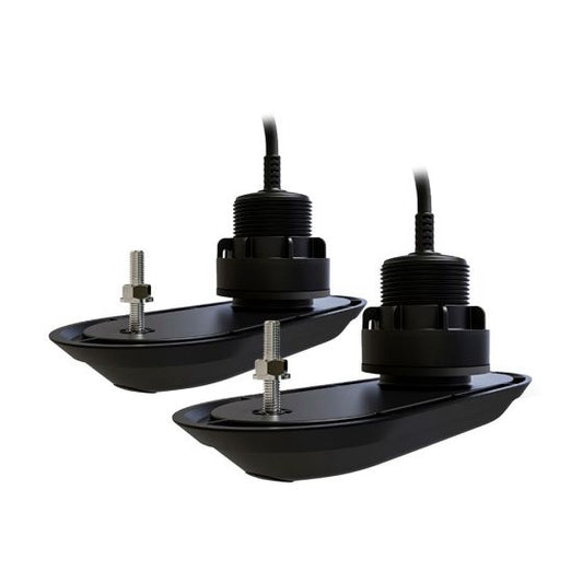 Raymarine RV-312 RealVision 3D Thru-Hull Plastic Transducer pair - 10 degree