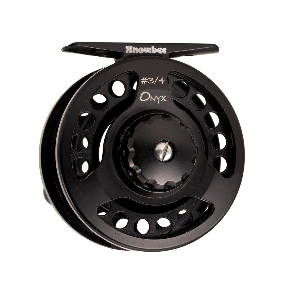 Snowbee #3/4 Onyx Fly Reel - Black