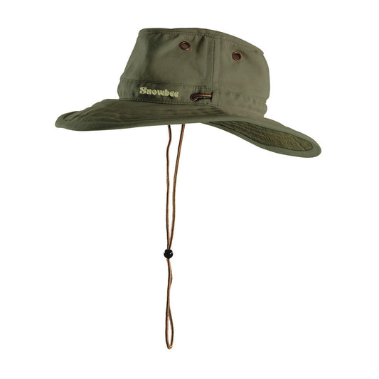 Snowbee Ranger Wide Brim Hat-Green L - (735-13257G-L)