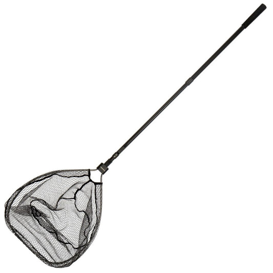 Snowbee Folding Head Trout Net with Telescopic Handle - 50 x 42cms