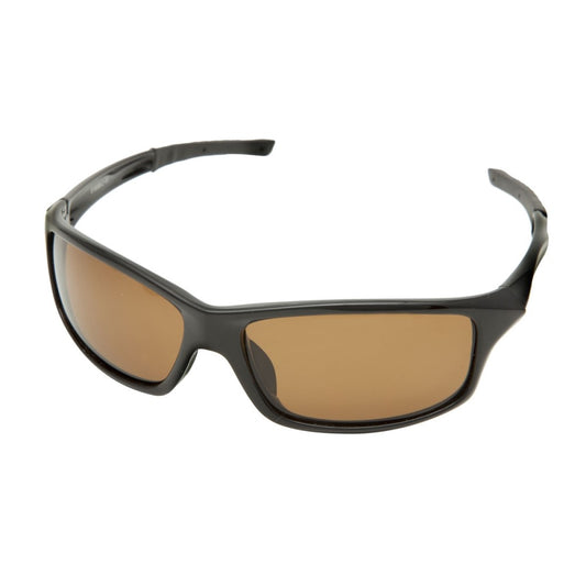 Snowbee Prestige Streamfisher Sunglasses - Gloss Black / Amber