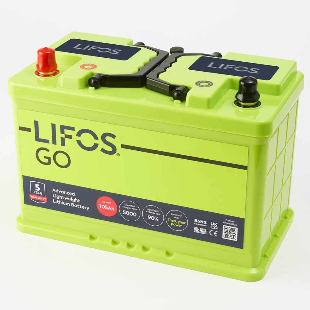 Solar Technology 12V Lifos Lithium Battery - 105Ah