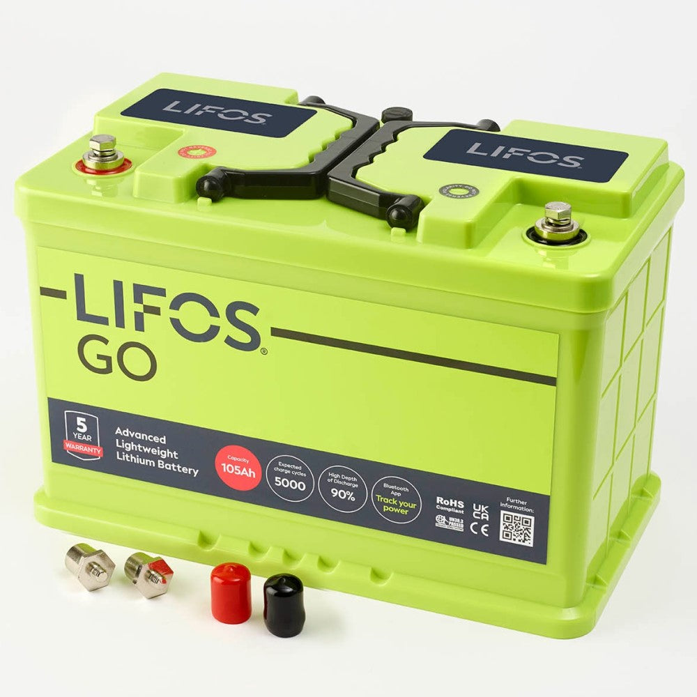 Solar Technology 12V Lifos Lithium Battery - 105Ah