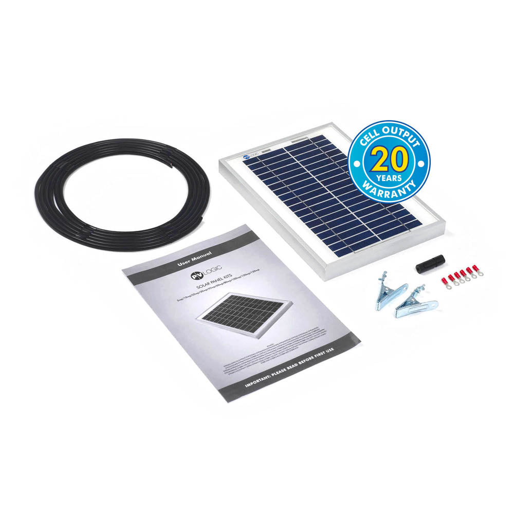 Solar Technology 5W Rigid Solar Panel Kit