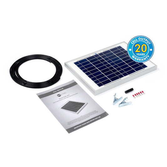 Solar Technology 10W Rigid Solar Panel Kit