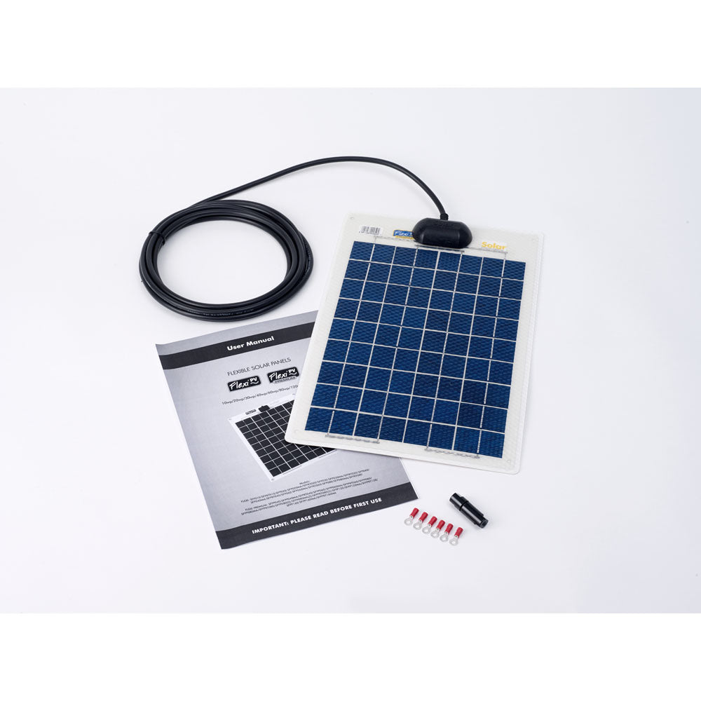 Solar Technology 10W Flexi Solar Panel Kit