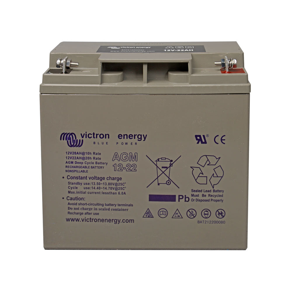 Victron AGM Deep Cycle Battery - 12V / 22Ah