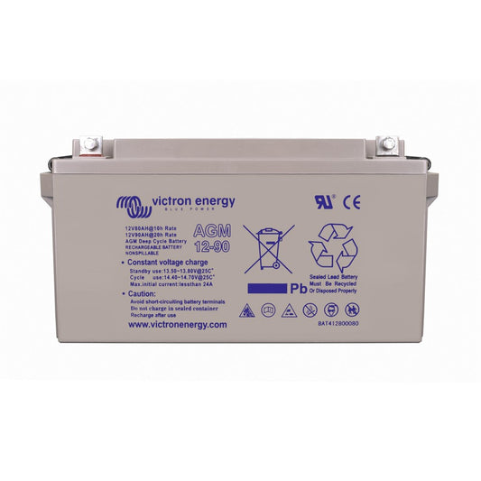 Victron AGM Deep Cycle Battery - 12V / 90Ah (M6)