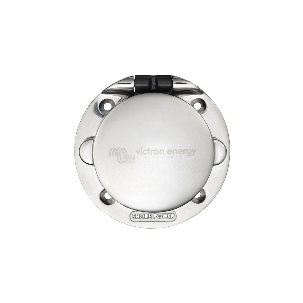 Victron Power Inlet 32A Stainless Steel with cover